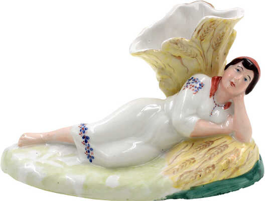 Карандашница «Девушка со снопами»